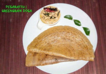 Pesarattu Recipe|Green gram Dosa Recipe |Hesarukalu Dosa