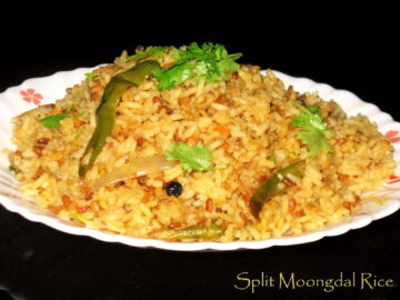 MoongDal Rice Recipe| Easy Hesaru Bele anna Recipe