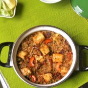 Palak Paneer Pulao