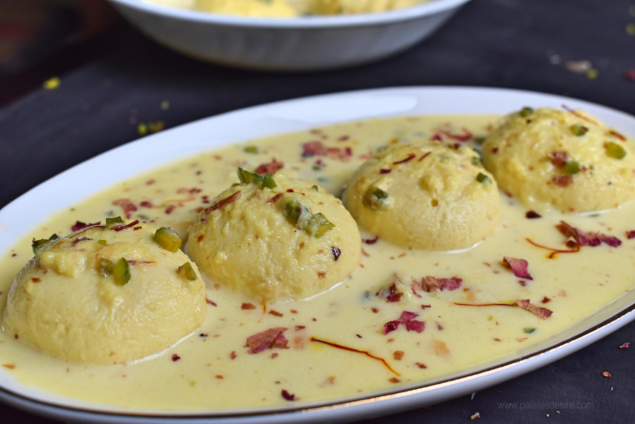 Rasmalai Recipe Easy Rasmalai Recipe Palate's Desire