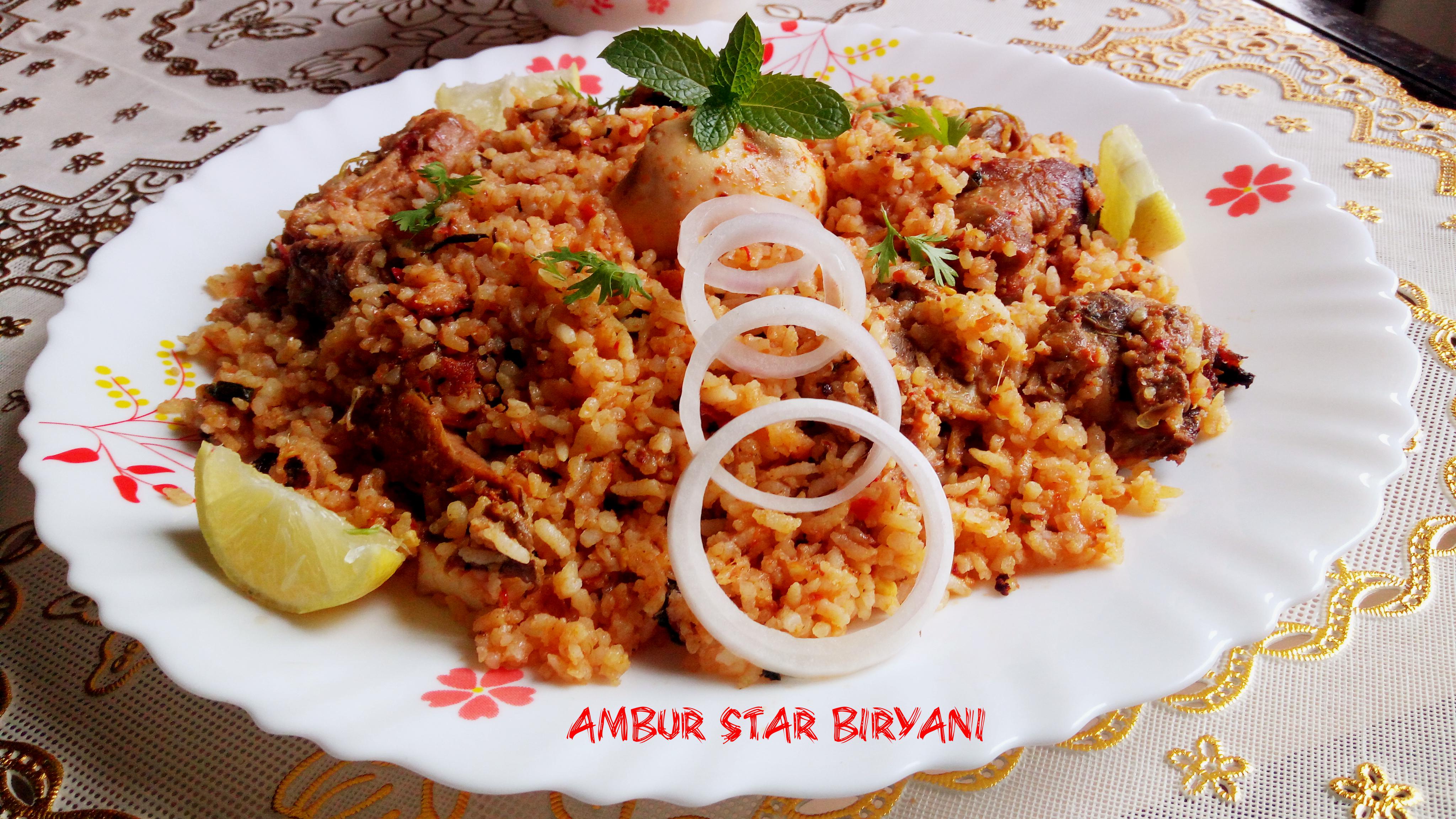 Ambur Star Chicken Biryani Recipe - Chicken Recipes - Palate's Desire