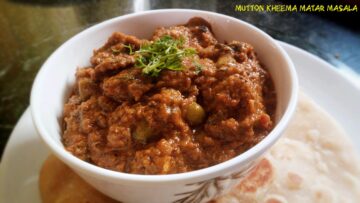 Mutton Keema Matar Masala