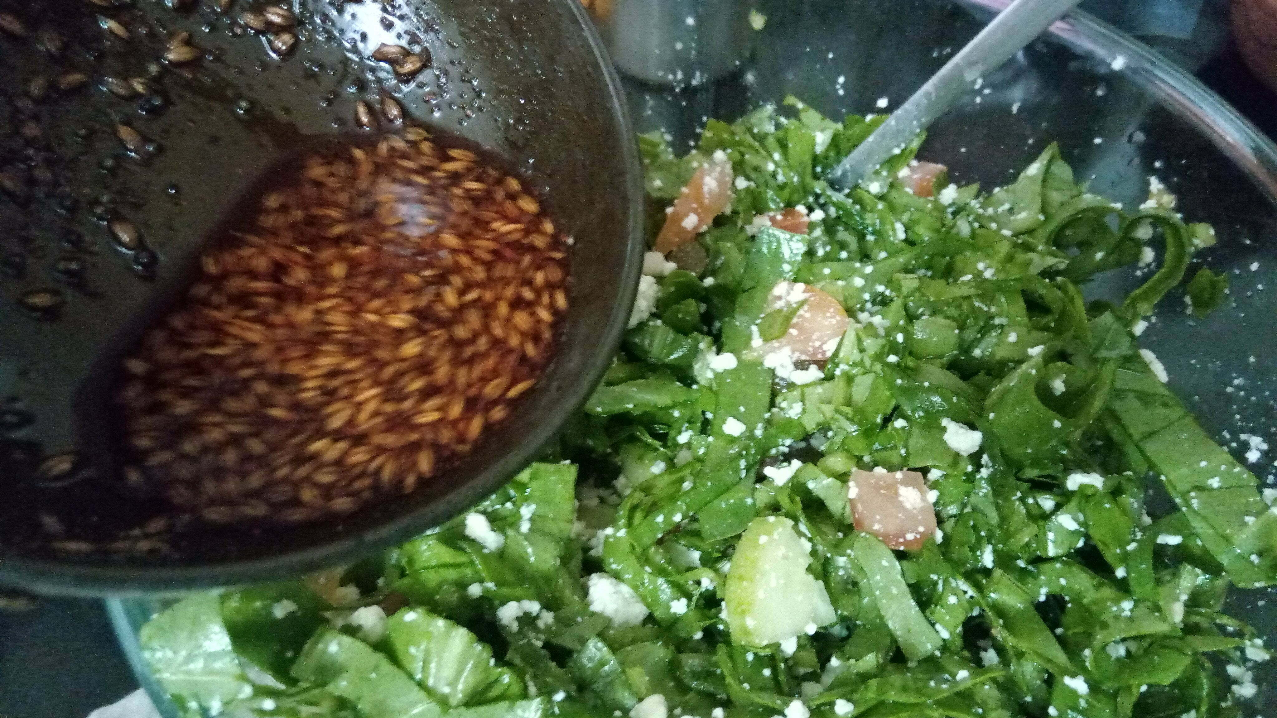 Palak Paneer Salad | Spinach Salad