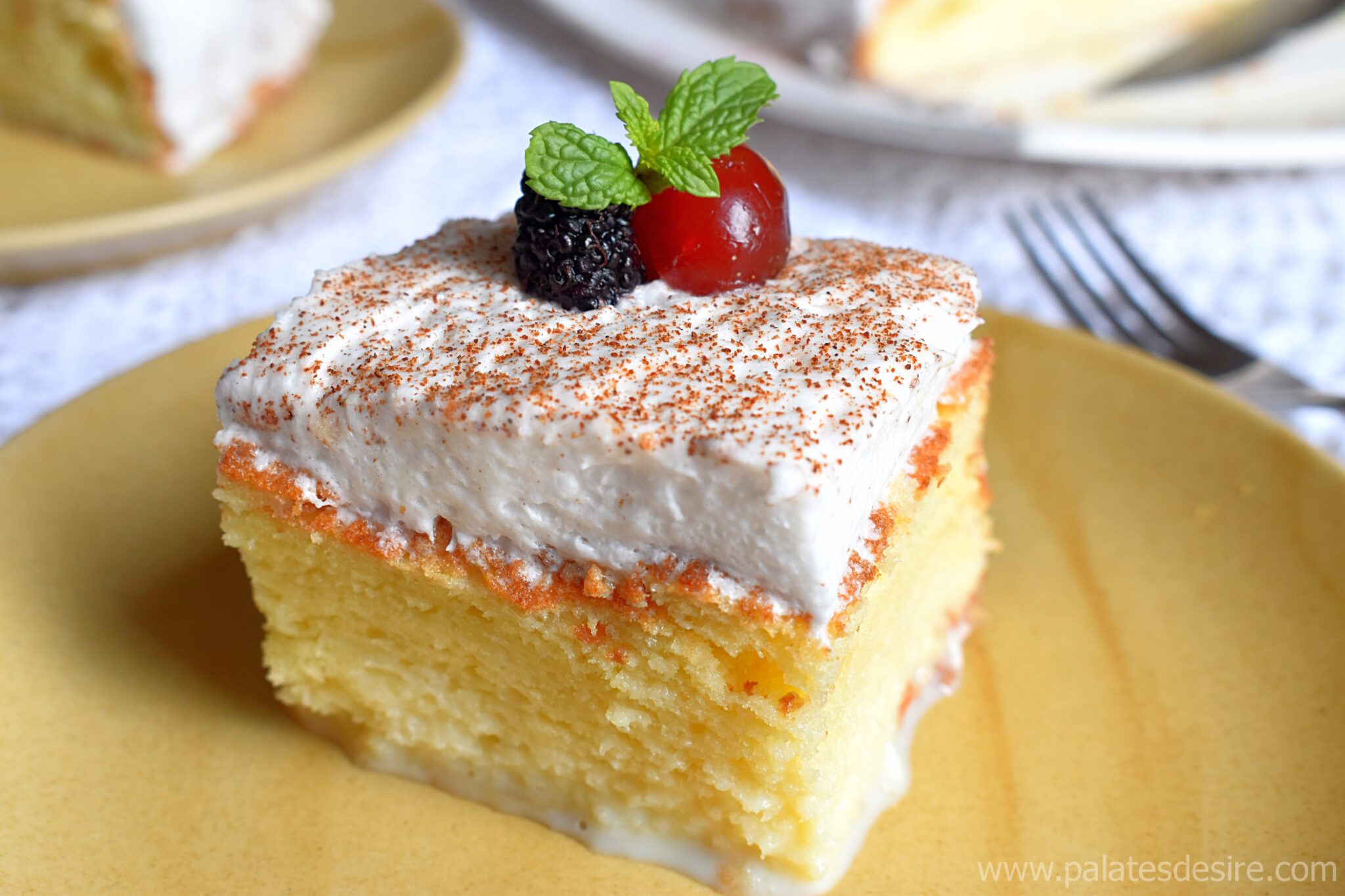 Easy Tres Leches Cake Recipe Palate's Desire