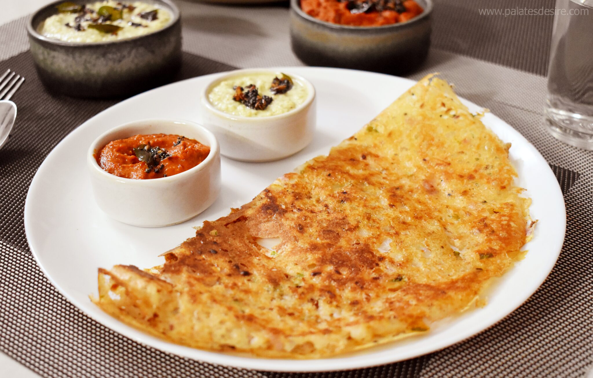 Onion Rava Dosa Instant Rava Dosa Recipe Palate's Desire