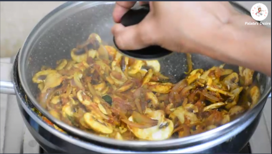 Mushroom masala recipe
