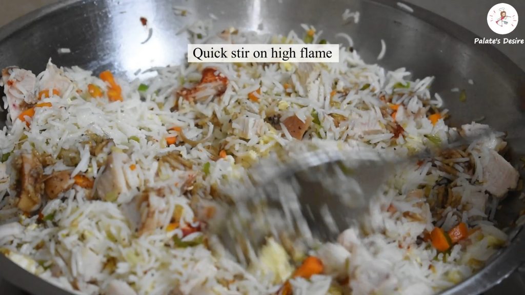 how to make chicken fried rice