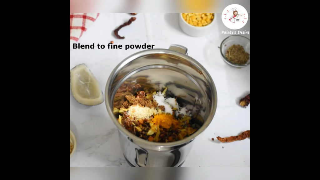 Curry leaves chutney powder | karivepaku podi