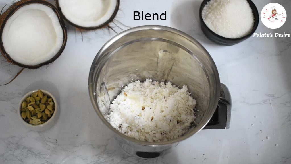 Coconut Burfi recipe , how to make kobbari mithai