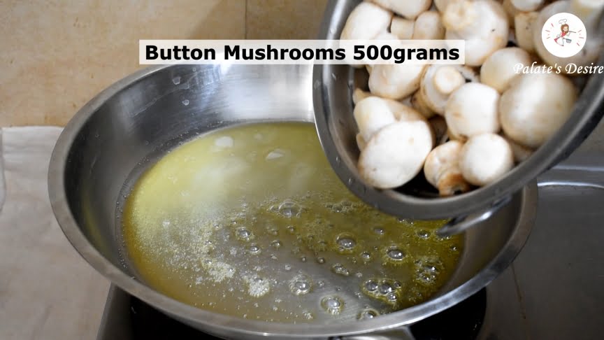 hoe to make garlic mushroom