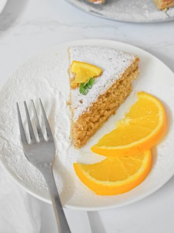 spiced orange cake