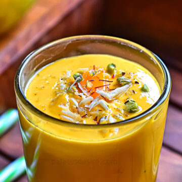 Mango Lassi Recipe [step-by-step With Video]- Palate's Desire