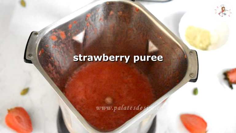 Strawberry Lassi using a Vegetable Chopper - PotsandPans India