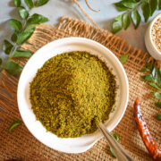 curry leaves powder recipe