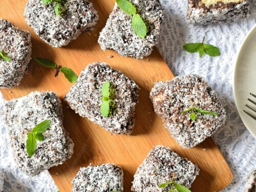 Easy Vegan Lamingtons Recipe - simonacallas