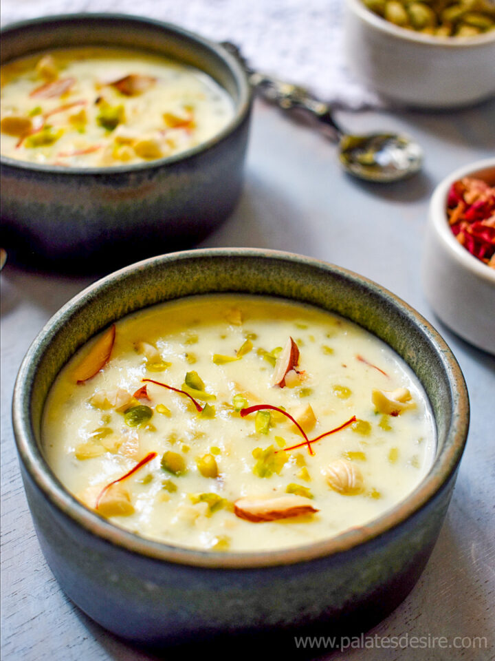 Sabudana Kheer Recipe - Palate's Desire