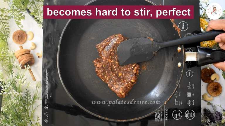 cook until it becomes hard